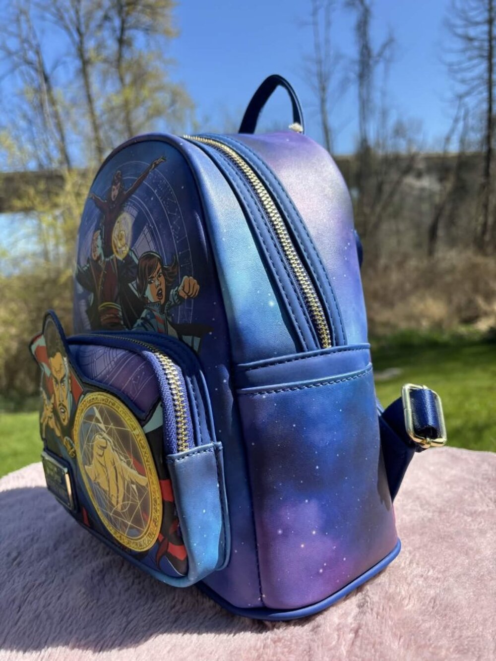 BNWT - Loungefly Doctor Strange Multiverse of Madness Mini-Backpack - Picture 4 of 4